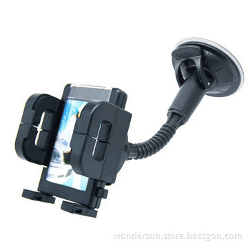 Car universal holder, dashboard and windshield available, suitable for all type of mobile phone